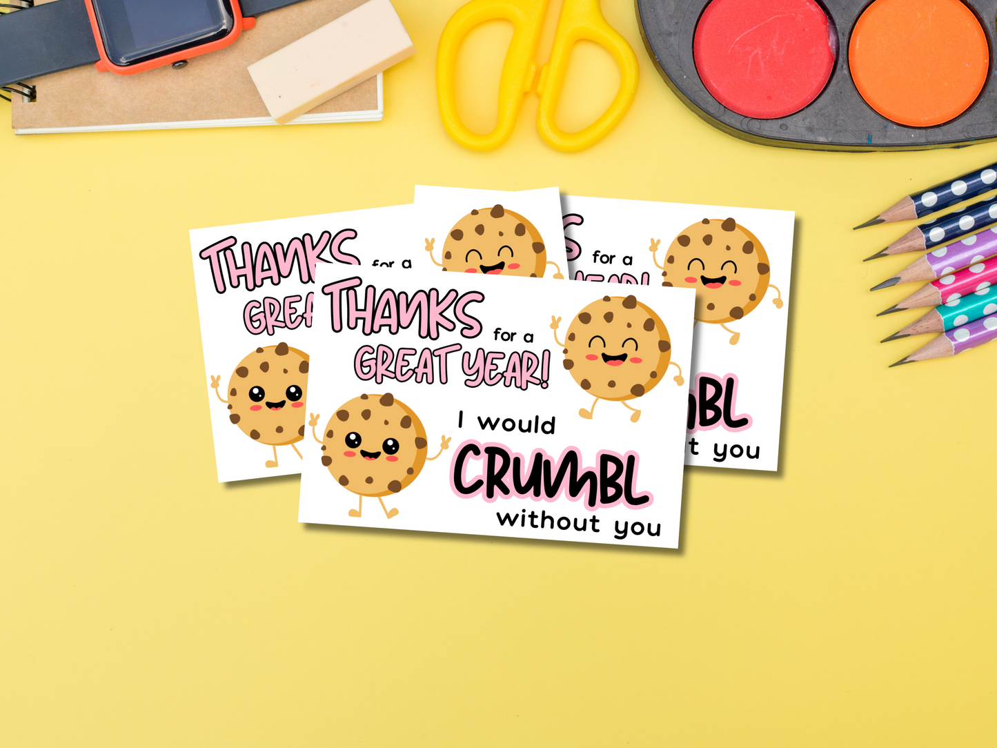 Teacher Gift Card Tag - Instant Download