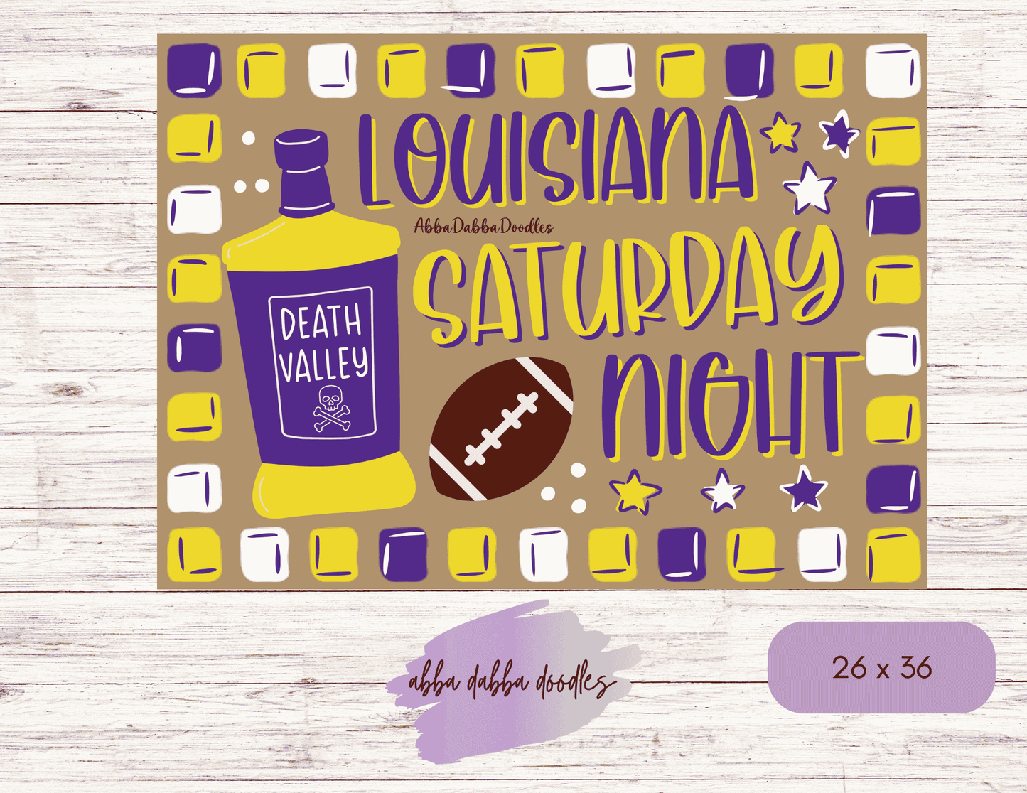 Purple & Gold - Premade Banner