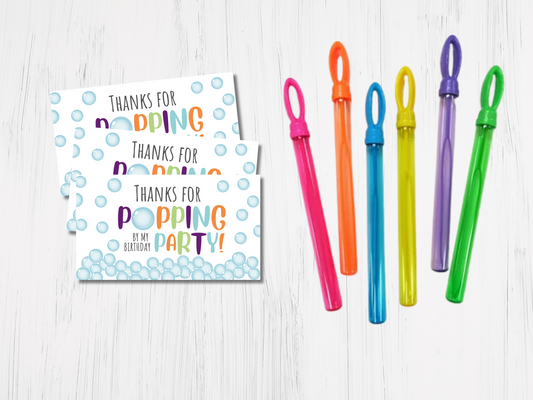 Party Favor Gift Tag - Instant Download